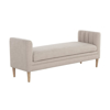 Picture of YOSI BENCH, NATURAL/EFFIE FLAX