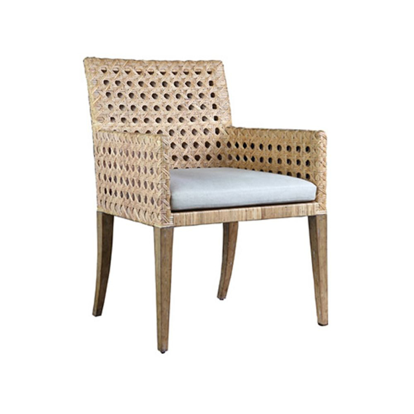 Picture of LEEWARD WOVEN CANE ARM CHAIR