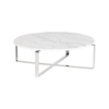 Picture of ROSA COFFEE TABLE WHITE/STEEL