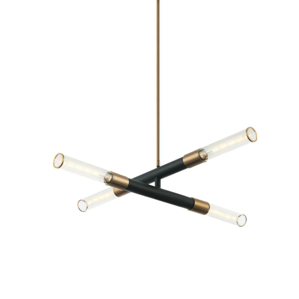 Picture of TUBO 2 TIER PENDANT, MB/AG
