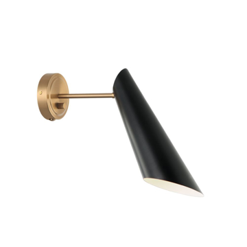 Picture of BUTERA WALL SCONCE, AG/BLK