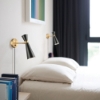 Picture of BLAZE WALL SCONCE, AG/BLK