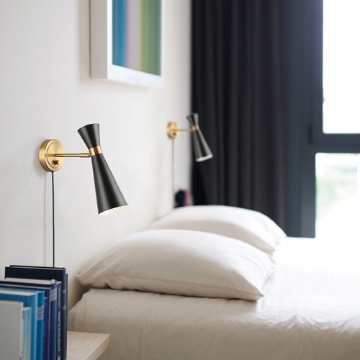 Picture of BLAZE EXT WALL SCONCE, AG/WHT