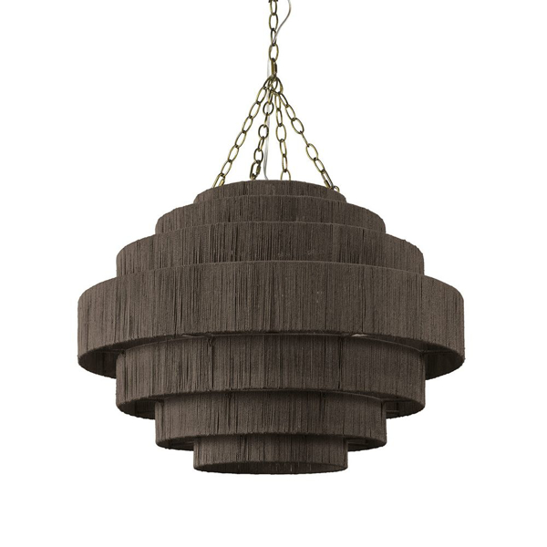 Picture of EVERLY PENDANT, ESPRESSO
