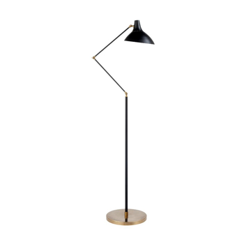 Picture of CHARLTON FLOOR LAMP, BLACK