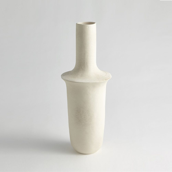 Picture of FLADIS VASE TALL, MATTE CREAM