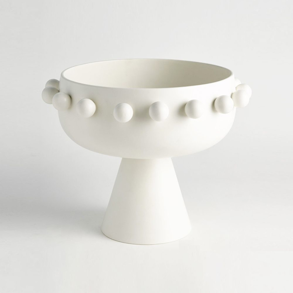 Picture of SPHERES FOOTED BOWL, IVORY