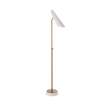 Picture of FRANCA ADJ. FLOOR LAMP, HAB-WH