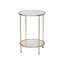 Picture of CHICO 2-TIER GOLD SIDE TABLE
