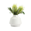 Picture of LANDER TAPERED VASE, 7"H WHITE