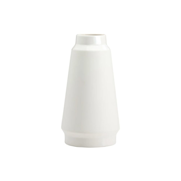 Picture of LANDER TAPERED VASE, 11.5"H WH