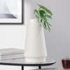 Picture of LANDER TAPERED VASE, 11.5"H WH