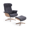 Picture of TIMEOUT CHAIR+OTTOMAN, SHP/OAK