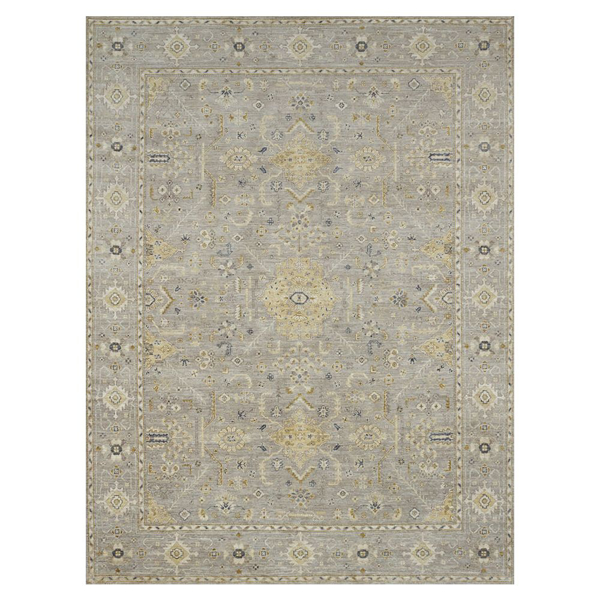 Picture of OUSHAK RUG, GRY/YEL/BLK 8X10