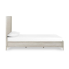 Picture of VIGGO KING BED, VINT. WHT OAK