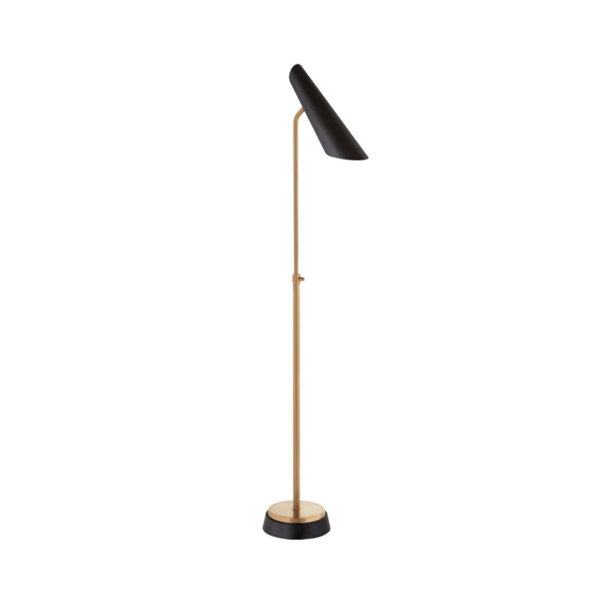 Picture of FRANCA ADJ. FLOOR LAMP, HAB-BK