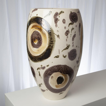 Picture of EARTHTONE SPOTS VASE