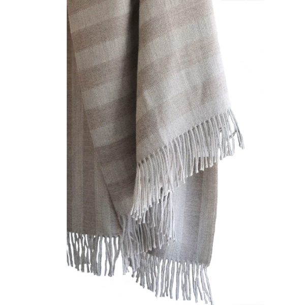 Picture of REGOLA ALPACA THROW, TAUPE/NAT