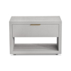 Picture of MONTAIGNE BEDSIDE CHEST, LTGY