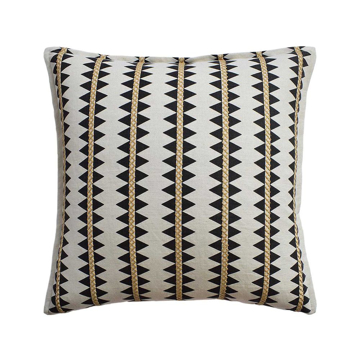 Picture of RENO STRIPE PILLOW, 22X22 BLK