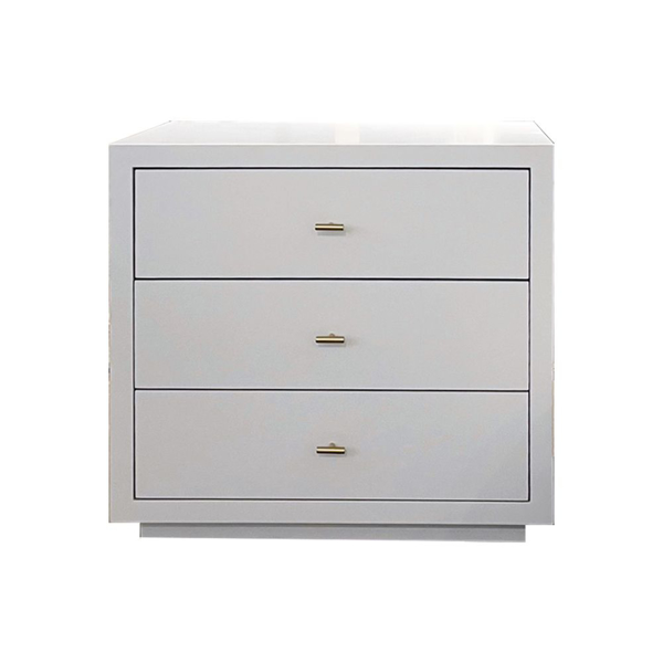 Picture of BRETON 3-DRAWER NIGHTSTAND, CG