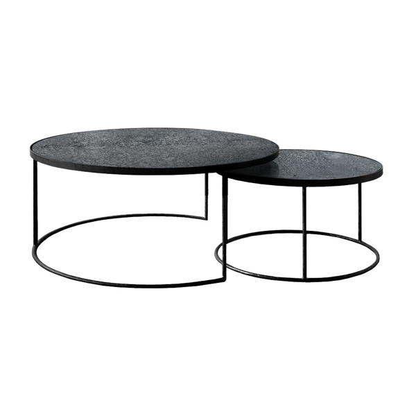 Picture of NESTING COFFEE TABLE SET, CHAR