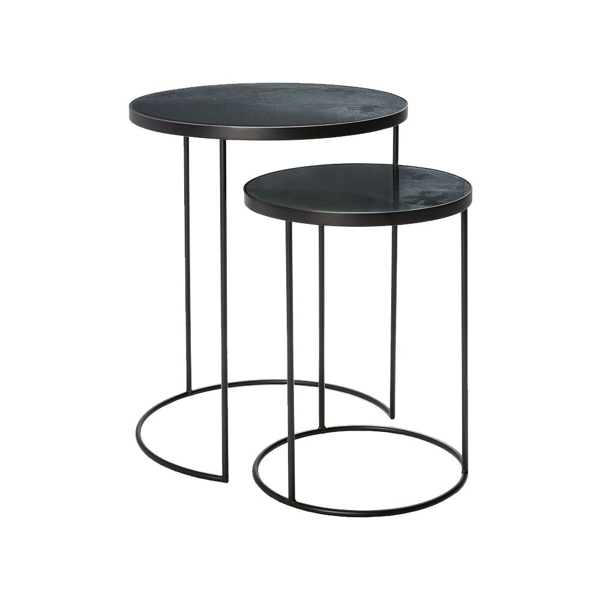 Picture of NESTING SIDE TABLE SET, CHAR