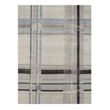 Picture of PLAID RUG, GR/BLK/BL