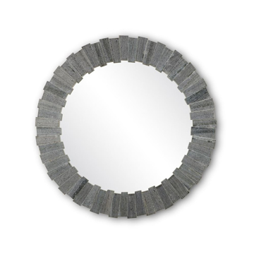 Picture of DARIO ROUND GRAY MIRROR