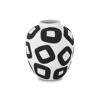 Picture of PAGLIACCI B&W VASE, MEDIUM