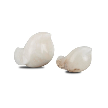 Picture of SARAS ALABASTER BIRD, SET OF 2