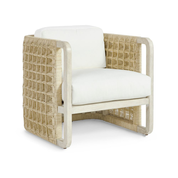 Picture of DAMIEN LOUNGE CHAIR, NATURAL