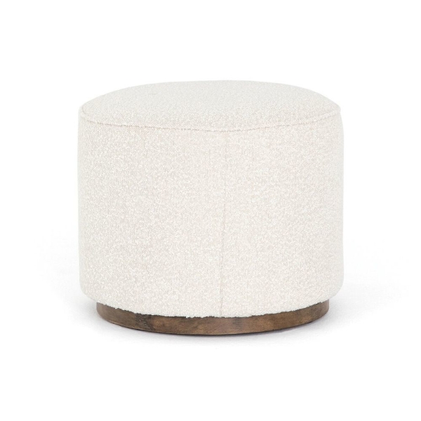 Picture of SINCLAIR ROUND OTTOMAN, KN NAT