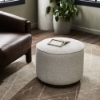 Picture of SINCLAIR ROUND OTTOMAN, KN NAT