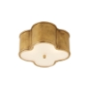Picture of BASIL SMALL FLUSH MOUNT, NB-FG