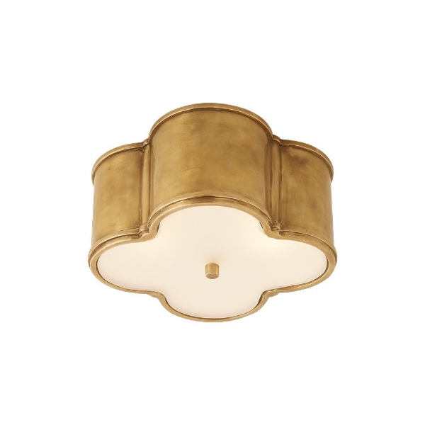 Picture of BASIL SMALL FLUSH MOUNT, NB-FG