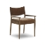 Picture of JAYLA DINING ARMCHAIR, MUSHRM
