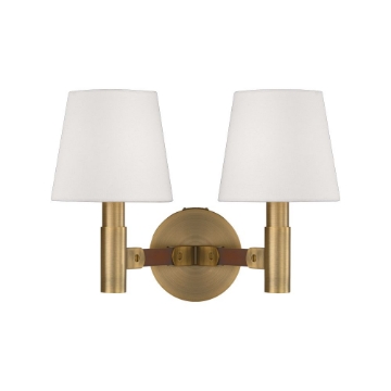 Picture of GRAYSON 2 LIGHT MEDIUM SCONCE