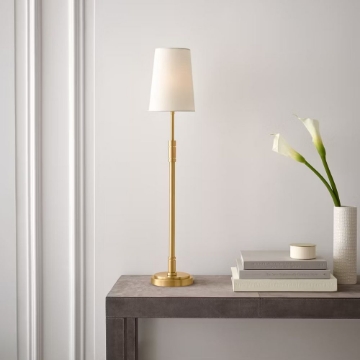 Picture of BECKHAM CL. BUF TABLE LAMP,BBS