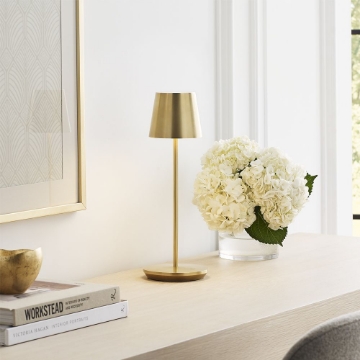 Picture of NEVIS ACNT RECHG TABLE LAMP,NB