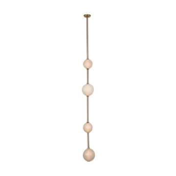 Picture of DUNE BELTED LIGHT, ASH/BRASS