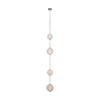 Picture of DUNE BELTED LIGHT, BONE/BRASS