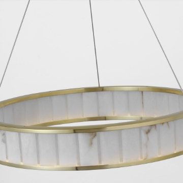Picture of ITERNA 30" RG CHANDELIER,ABALB