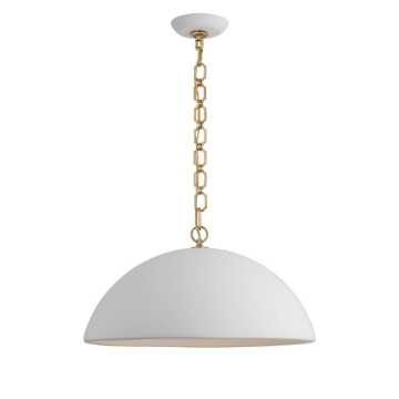Picture of ELLIOT EX LARGE PENDANT, WHT
