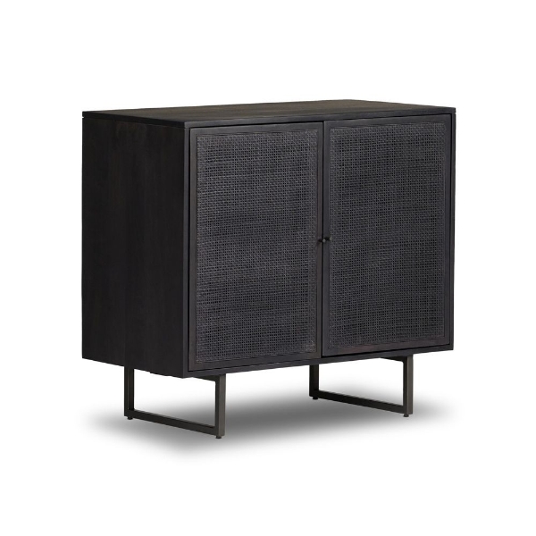 Picture of CARMEL SMALL CABINET, BLACK