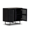 Picture of CARMEL SMALL CABINET, BLACK